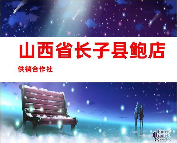 山西省长子县鲍店供销合作社